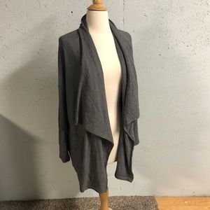 Calvin Klein Drape Front Cardigan